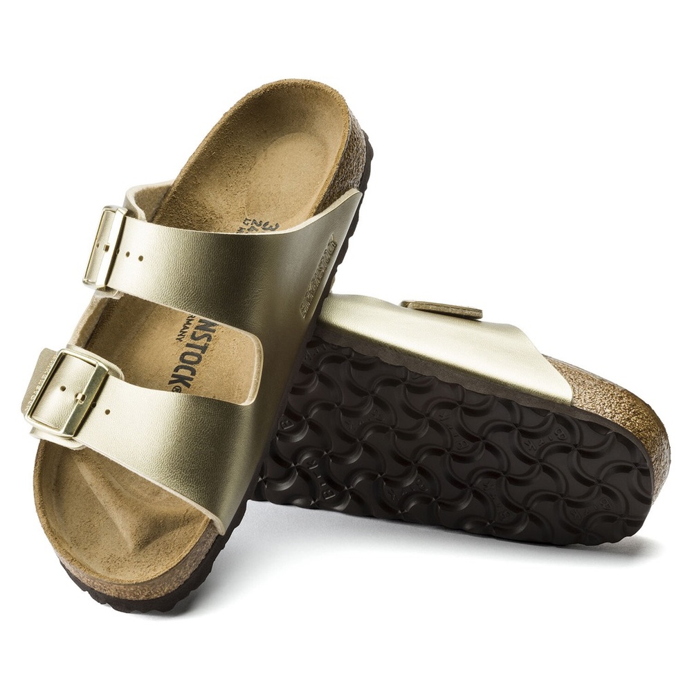 Birkenstock Arizona Metallic Birko-flor NARROW